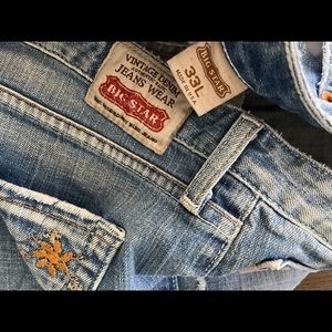 Embroidered Big Star Vintage Denim
